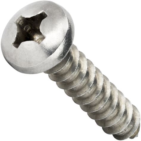 panhead sheet metal screws|phillips pan head screw size.